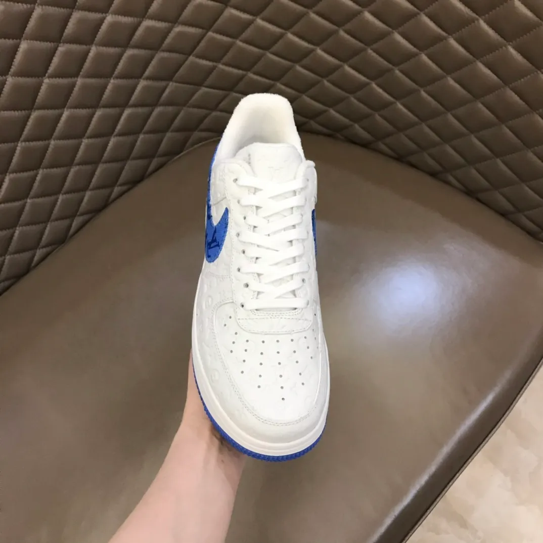 Men's shoes 💰p420 "*OUIS *UITTO*" x OFF-WHITE x Nike tripartite collaboration! Trendy and cool men's casual sports shoes with unrivaled color matching. The design idea basically continues the style of THE TEN. The Swoosh line and tongue label have a very familiar visual effect and are both fashionable and trendy! A must-have for fashionistas! The effect on your feet is absolutely stunning! (The original drawer packaging accessories are complete) Code number 38-45